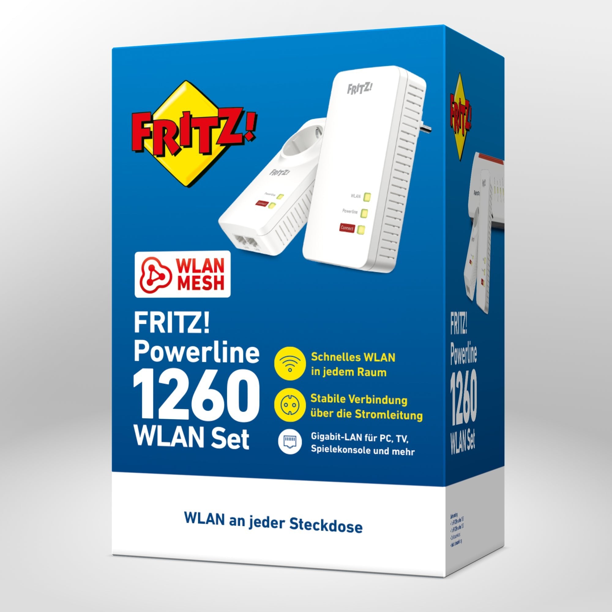 FRITZ!Powerline 1260 WLAN Set - FRITZ! - Alles für das Heimnetz