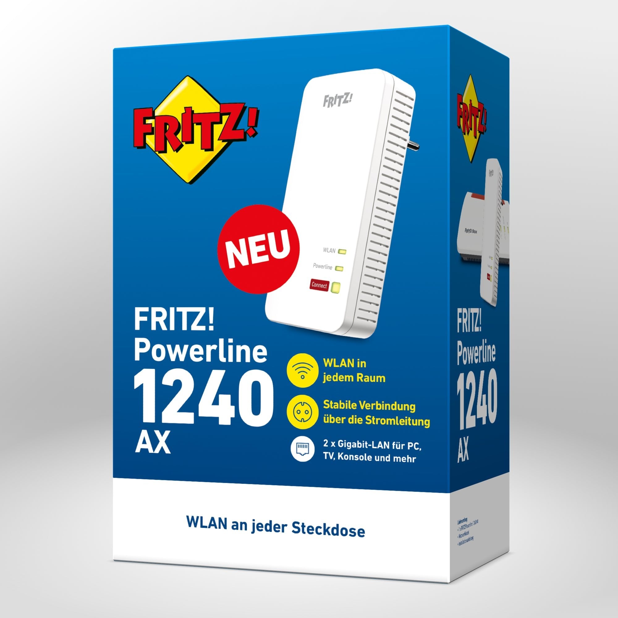 FRITZ!Powerline 1240 AX - FRITZ! - Alles für das Heimnetz