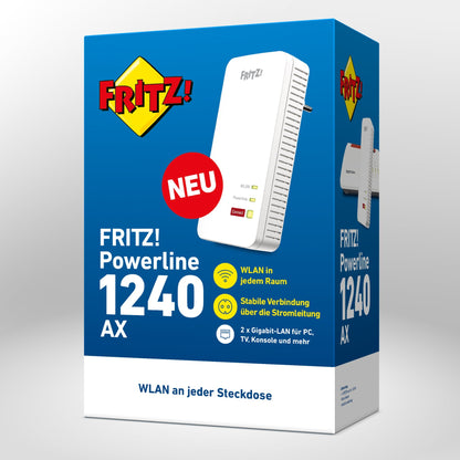 FRITZ!Powerline 1240 AX - FRITZ! - Alles für das Heimnetz