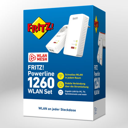 FRITZ!Powerline 1260 WLAN Set - FRITZ! - Alles für das Heimnetz
