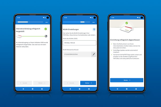 MyFRITZ!App Einrichtungsassistent